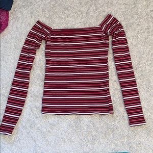 Striped slim tee